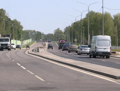 Движение по основному ходу на Северном въезде в Калугу открыто