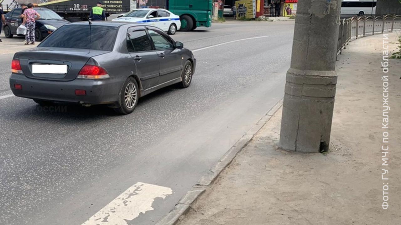 На улице Московской в Калуге сбили пешехода