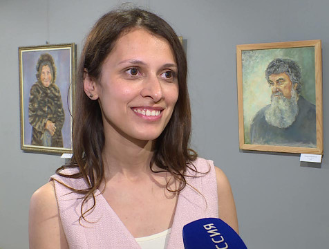 Выставка молодой художницы из Боровска открылась в Калужском художественном музее
