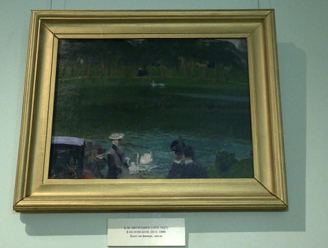 Выставка одной картины Бориса Кустодиева открылась в Калужском музее изобразительных искусств