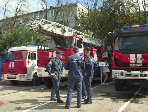 Третьей калужской пожарно-спасательной части исполнилось 40 лет