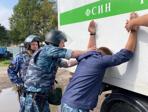 Действия при ликвидации беспорядков в колониях отработали силовики Калужской области