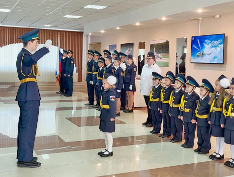 Воспитанники боровского детсада вступили в ряды юных авиаторов