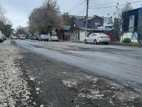 Улицу Огарева в Калуге приведут в порядок после ремонта инженерных сетей