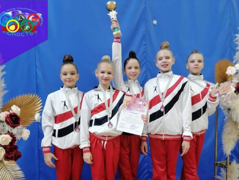 Калужские гимнастки заняли второе место на соревнованиях в Туле