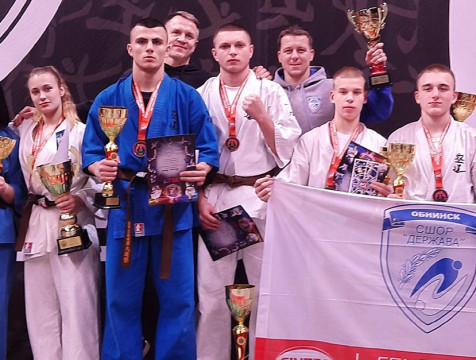 Обнинские спортсмены стали призерами Всероссийского турнира по кудо
