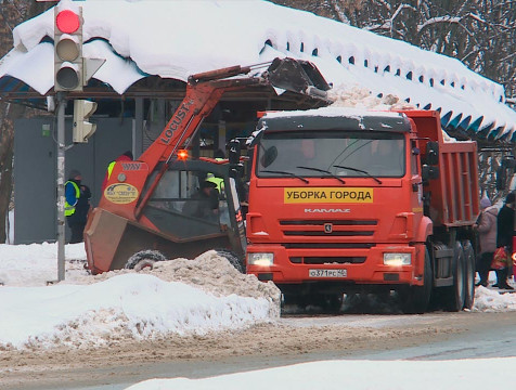 Денисов об уборке снега в Калуге: 