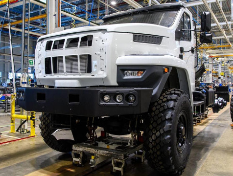 На бывшем заводе Volvo в Калуге начали собирать грузовики