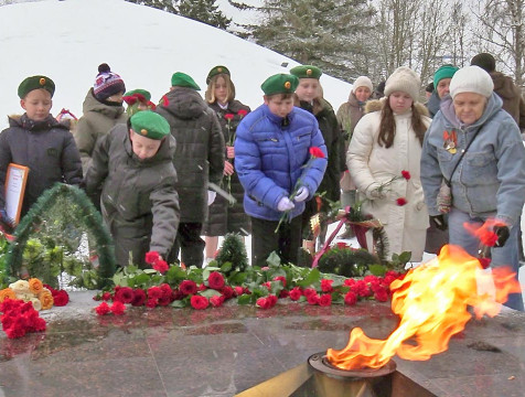 В Малоярославце почтили память павших в боях за освобождение города