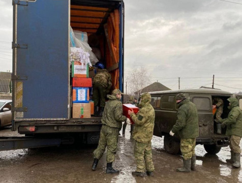 Помощь почти на миллиард рублей отправила Калужская область бойцам СВО