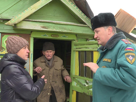 О правилах пользования печками напомнили калужанам в МЧС