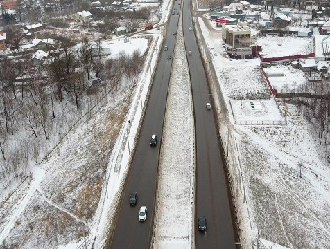 Участок трассы от Обнинска до Москвы реконструируют до конца 2026 года