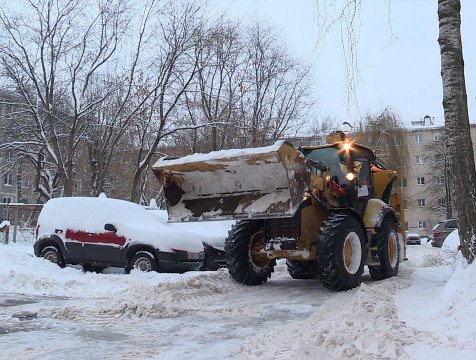 Коммунальщики Калуги готовятся к снежному циклону