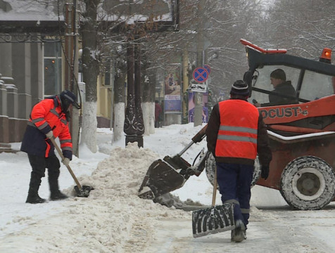 Шапша раскритиковал расчистку тротуаров в Калуге
