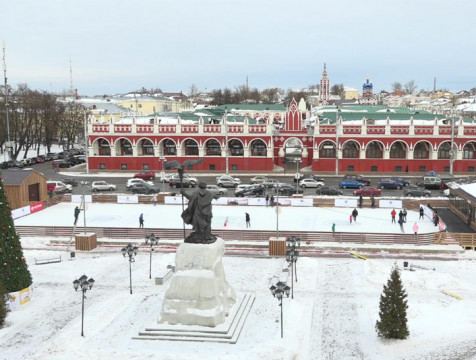 Каток со Старого Торга в Калуге переносить не будут