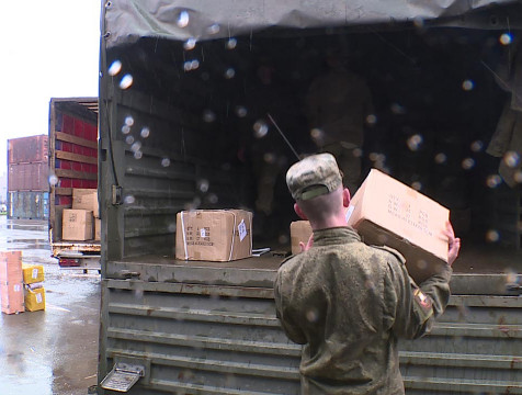 35 тонн конфиската передала Калужская таможня в зону СВО