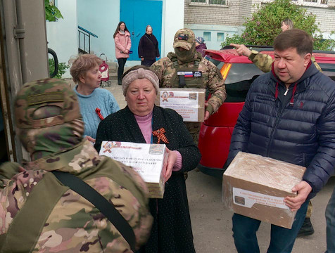 Очередной гуманитарный груз для бойцов СВО отправили Калужане