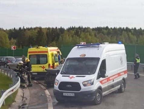 Несколько человек пострадали в ДТП на окраине Калуги