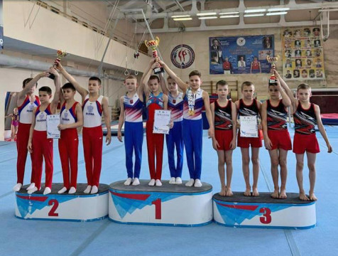 Обнинские гимнасты стали вторыми на Спартакиаде во Владимире