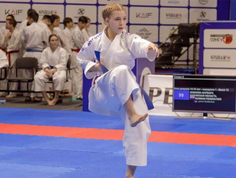 Калужанка стала победительницей Всероссийских соревнований по карате