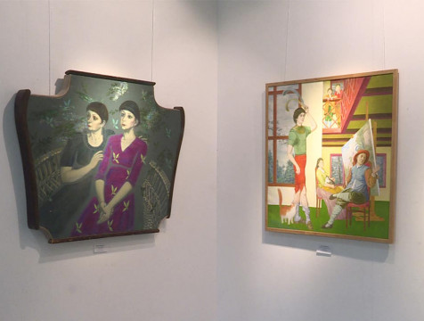 Выставка художника Юрия Мачерета открылась в Тарусе