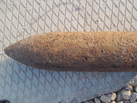 Два снаряда времен Великой Отечественной войны нашли в Калуге