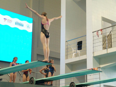 Первый этап Всероссийских соревнований по прыжкам в воду проходит в Калуге