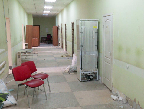 Ремонт поликлиники Красного Креста в Калуге планируют завершить осенью