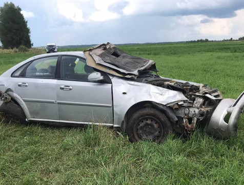 Водитель автомобиля Chevrolet погиб в ДТП в Медынском районе