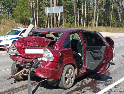 Тройное ДТП произошло в Юхновском районе