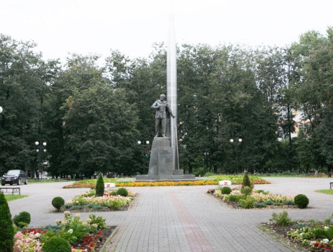 В сквере Мира в Калуге закончены работы по благоустройству