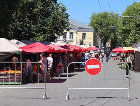 Из-за ярмарки в Калуге снова перекроют улицу Кропоткина