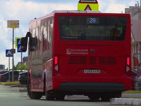 В Калуге дополнительные автобусы вышли на 29 маршрут после жалоб горожан