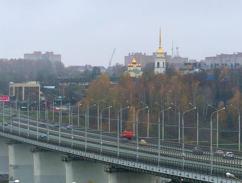 Гагаринский мост в Калуге проинспектировали на обледенение