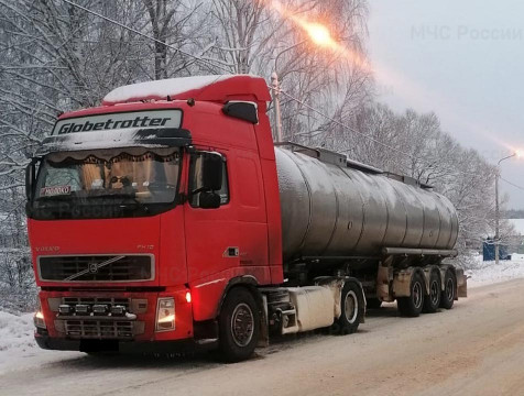 Фура наехала на пешехода в Людиновском районе