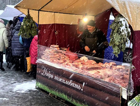 Новогодние ярмарки Калужской области начали работу