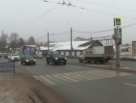 Калужане попросили восстановить разметку на Синих мостах