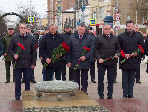 Калужане почтили память освободителей города