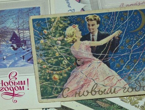 Сотни советских новогодних открыток сохранила калужанка