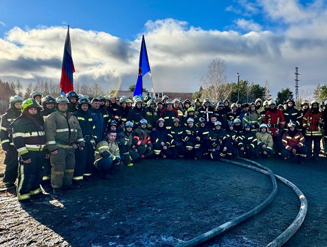 Пожар после атаки БПЛА в Людинове потушили