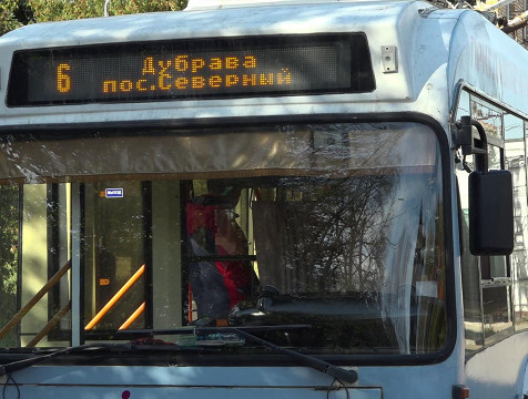 Троллейбусы №6 снова вышли на маршрут