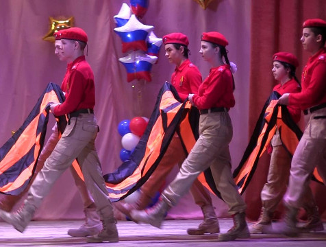 Год защитника Отечества в Кондрове открыли концертом