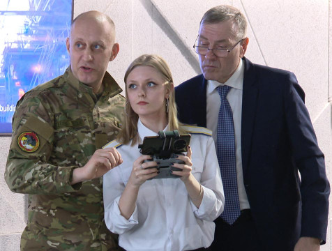 Урок по управлению БПЛА провели калужским студентам