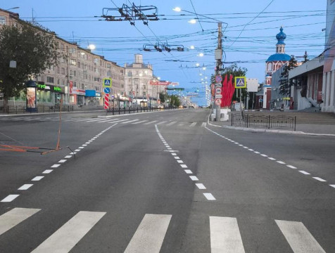 Дорожные работы в Калуге набирают обороты