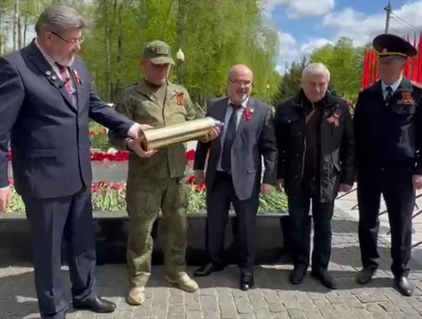 Капсулу Победы заложили в Обнинске
