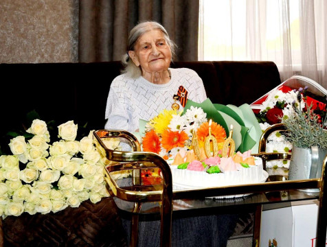 Вековой юбилей празднует ветеран из Малоярославецкого района
