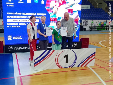 Калужские паралимпийцы привезли награды всероссийского фестиваля