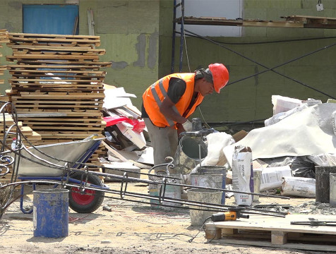 Капитальный ремонт шопинской школы №33 выполнен на 40%