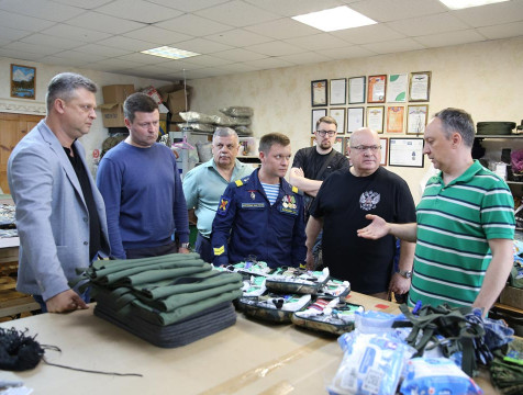 Депутаты гордумы Калуги встретились с волонтёрами