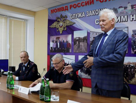 Нового начальника назначили в сухиничском ОМВД